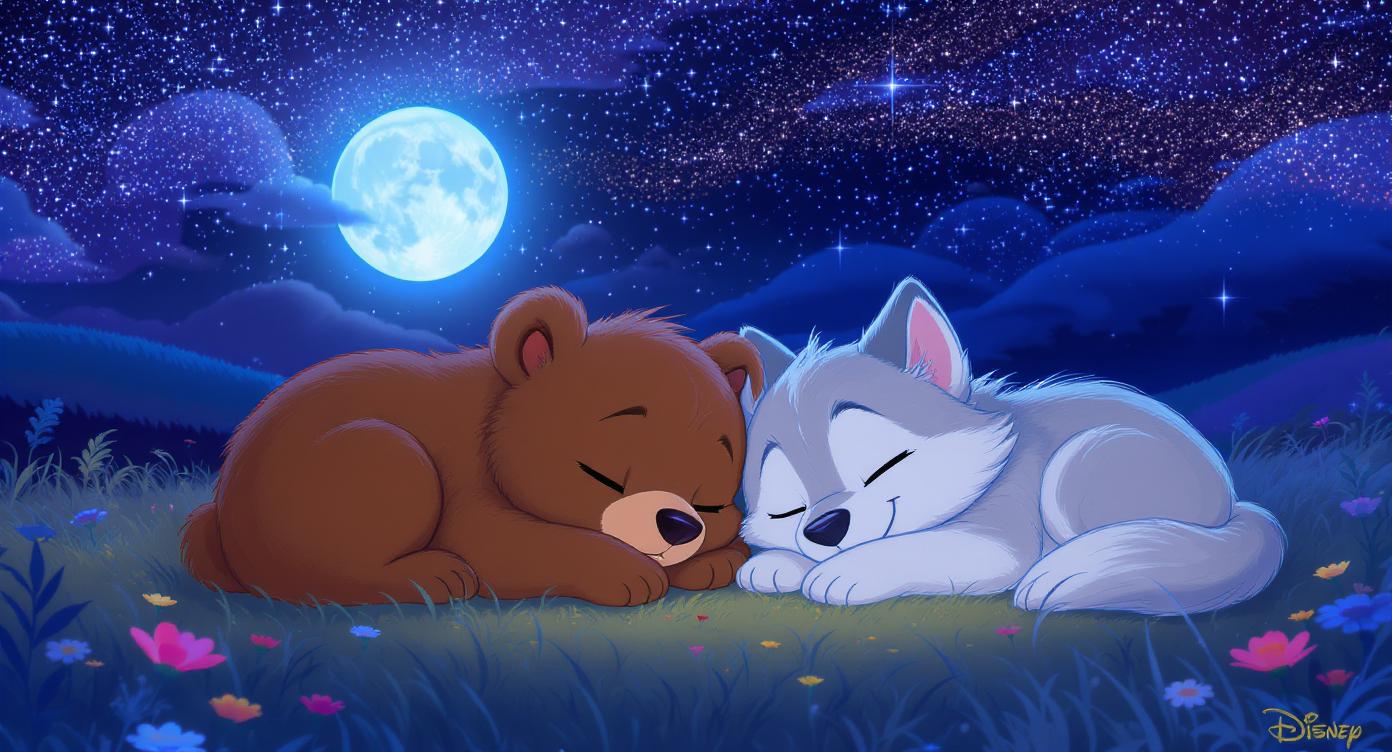 Default_baby_Bear_cub_BROWN_and_baby_wolf_cub_GREY_AND_WHITE_s_0